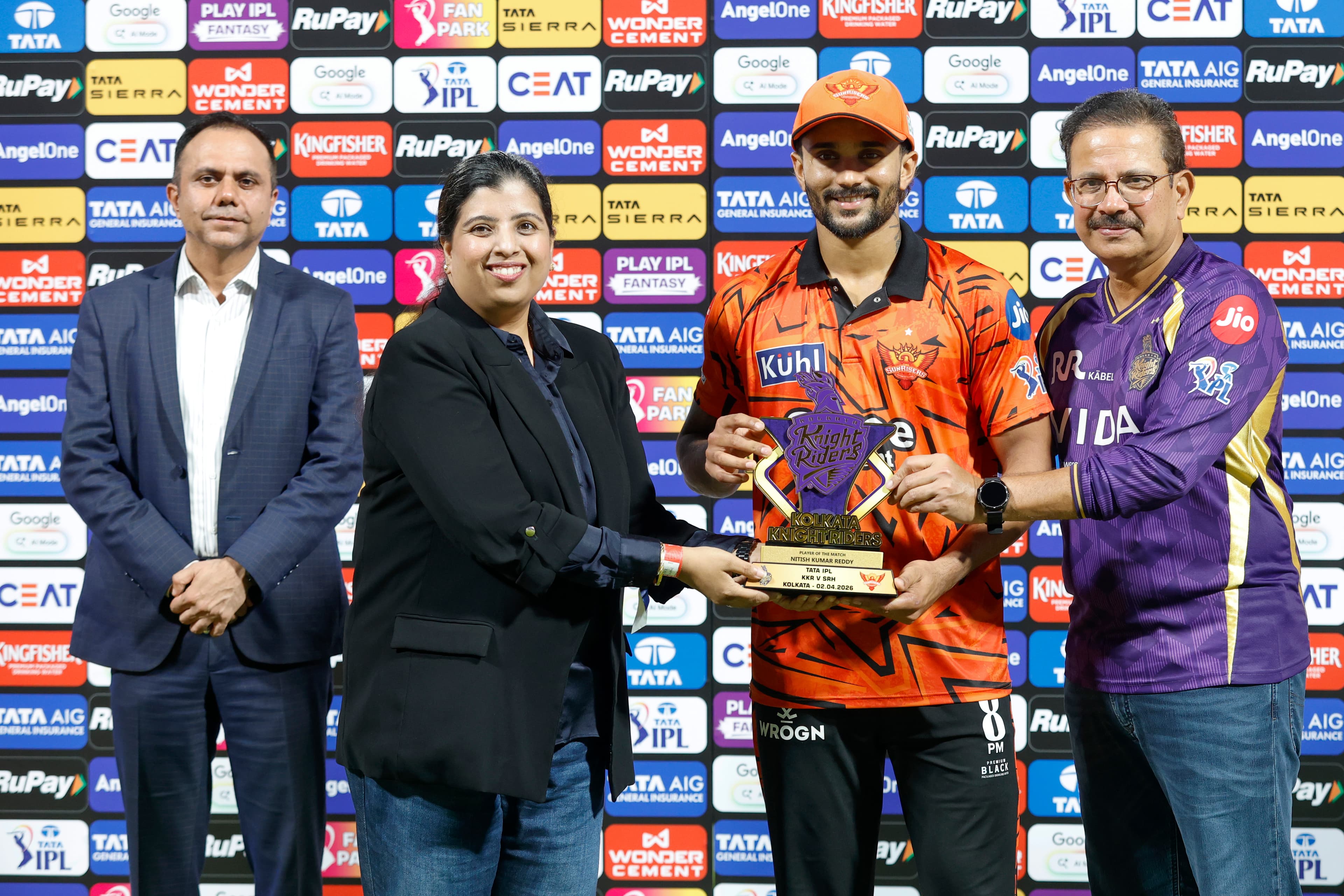 6th Match - KKR vs SRH