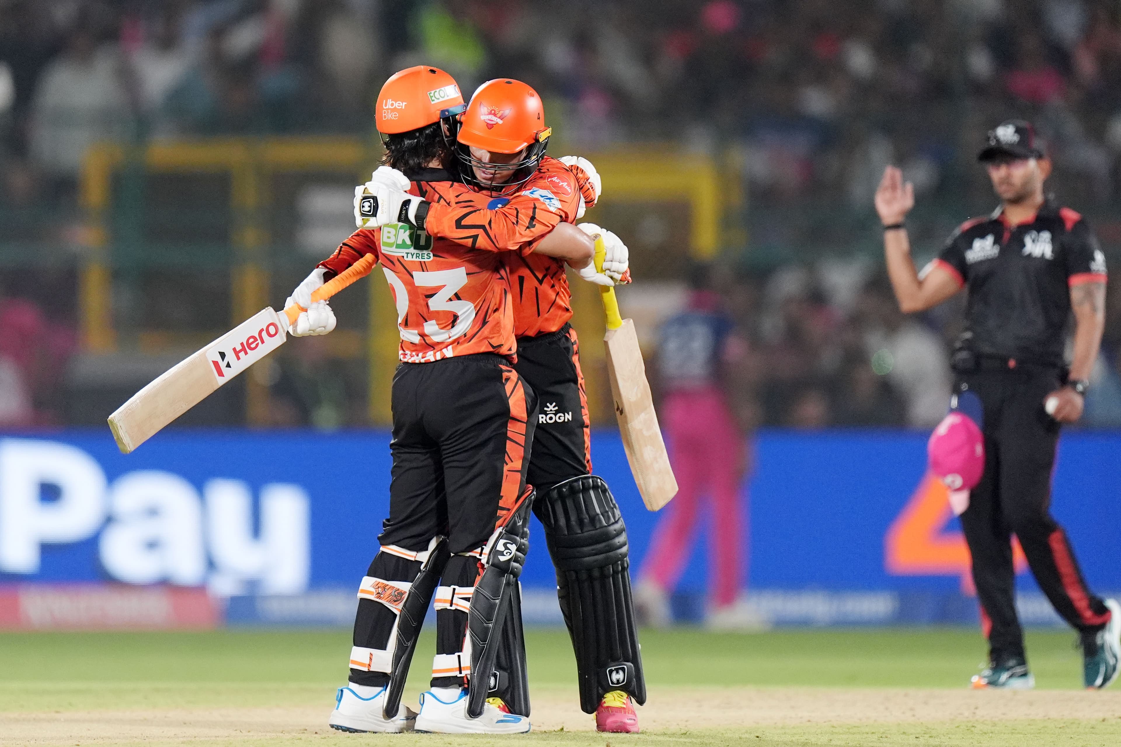 36th Match - RR vs SRH