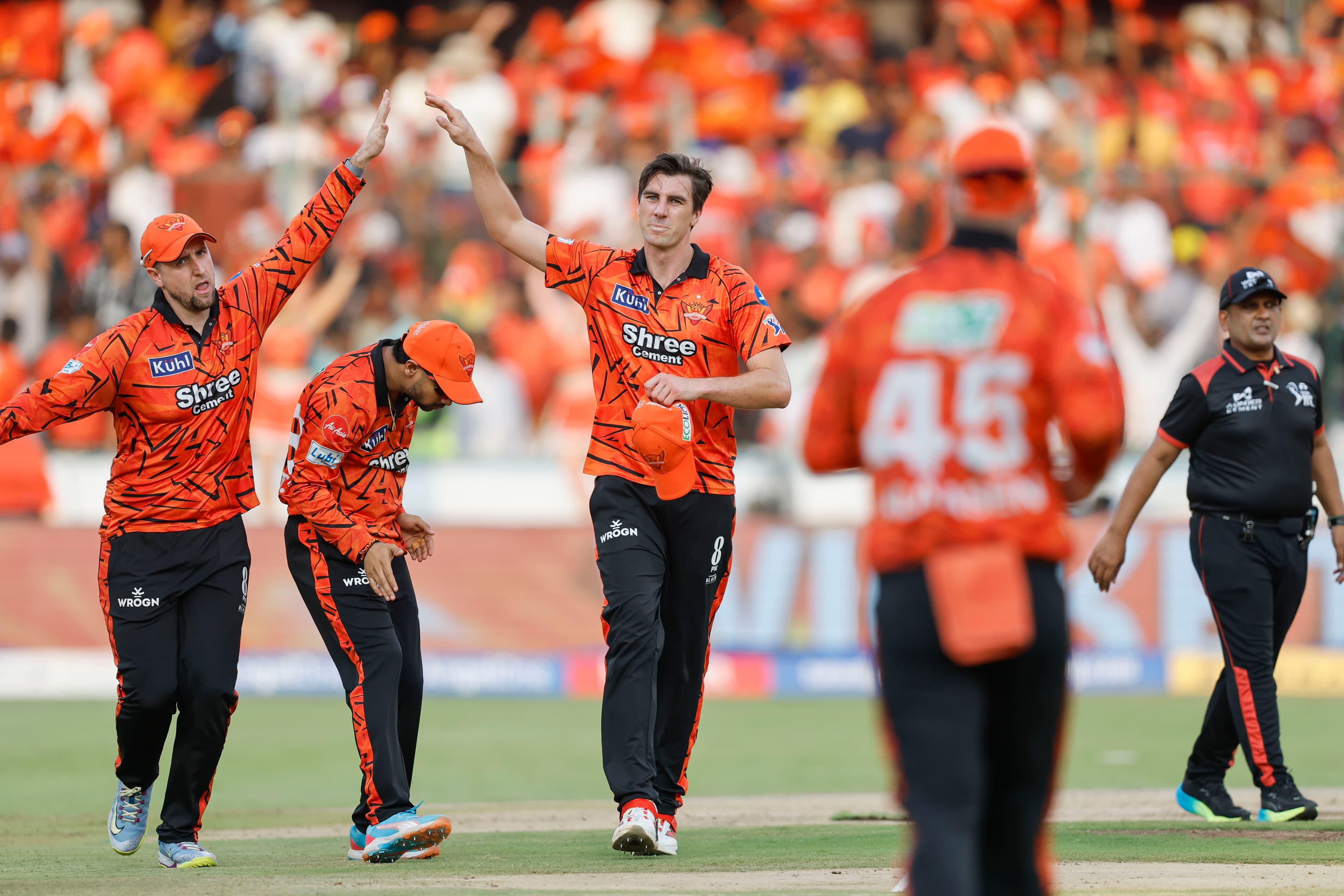 45th Match - SRH vs KKR