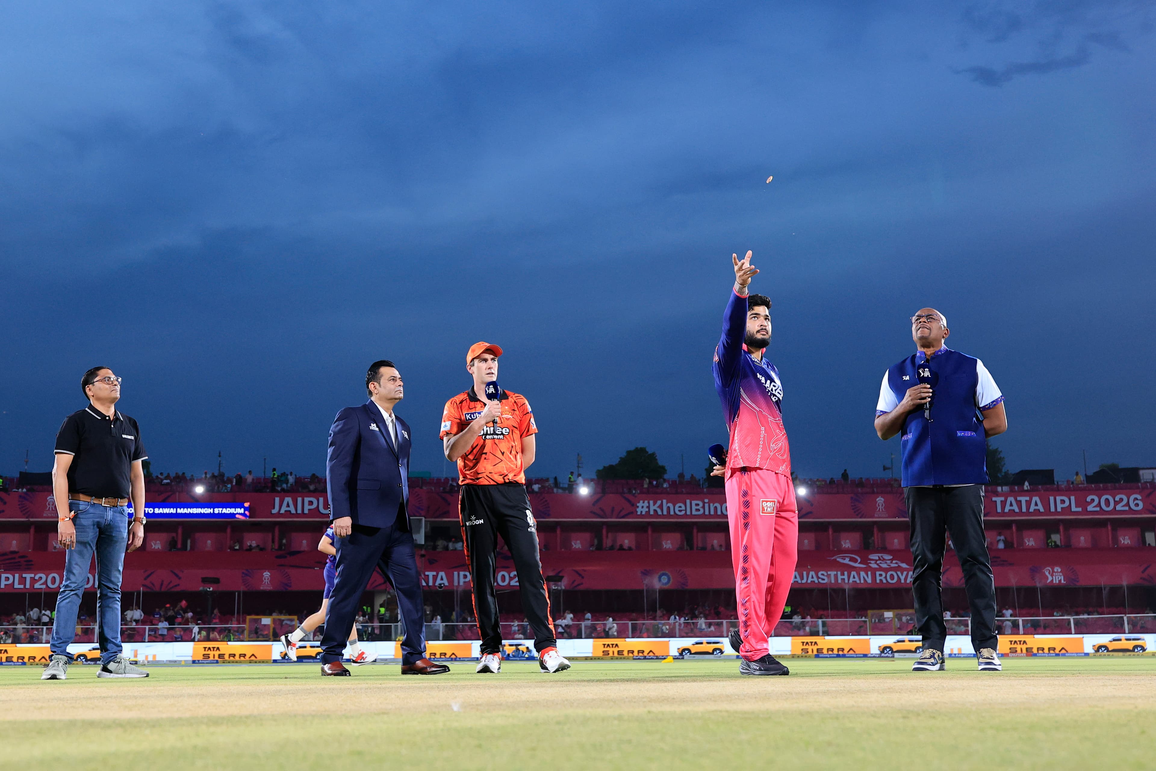 36th Match - RR vs SRH