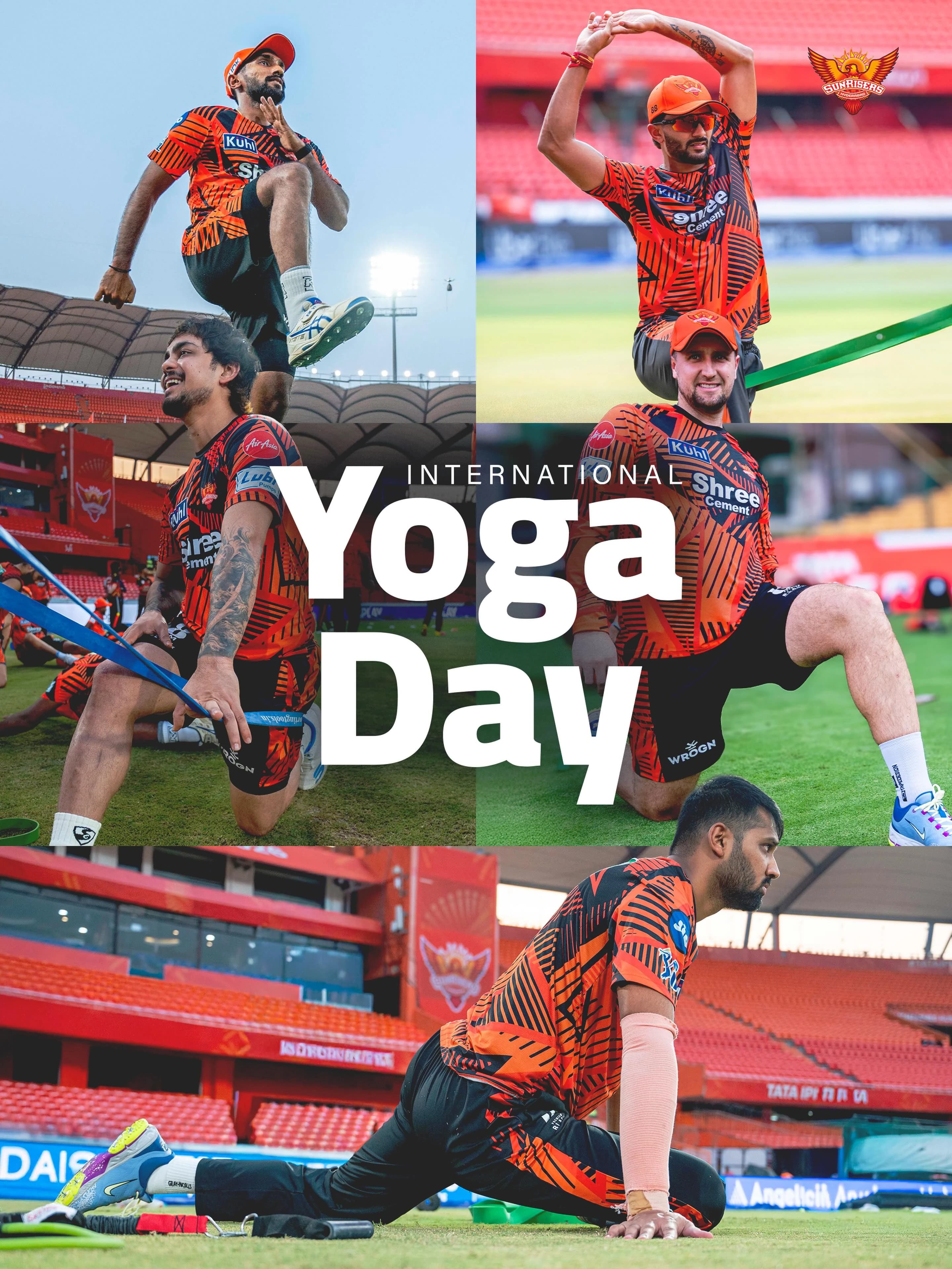 Wishing everyone peace, balance and good health this International Yoga Day ๐งโโ๏ธ๐งก